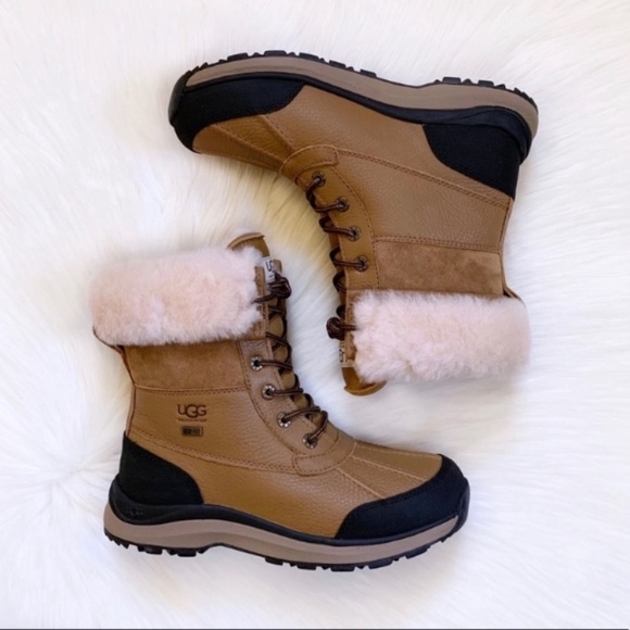 UGG Adirondack III Chestnut Waterproof Boots - Picture 3 of 10